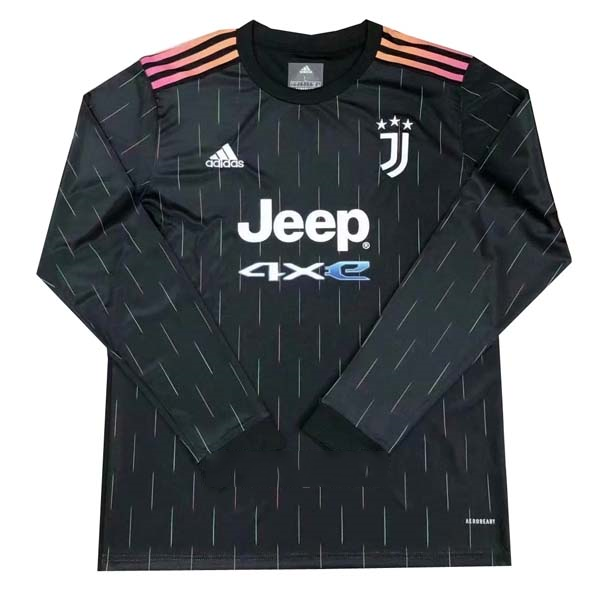 Thailand Trikot Juventus Auswarts ML 2021-22 Schwarz